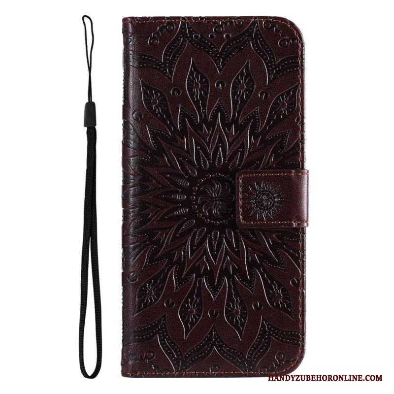 Fodral Samsung Galaxy A14 / A14 5G Mandala Sun Med Snodd