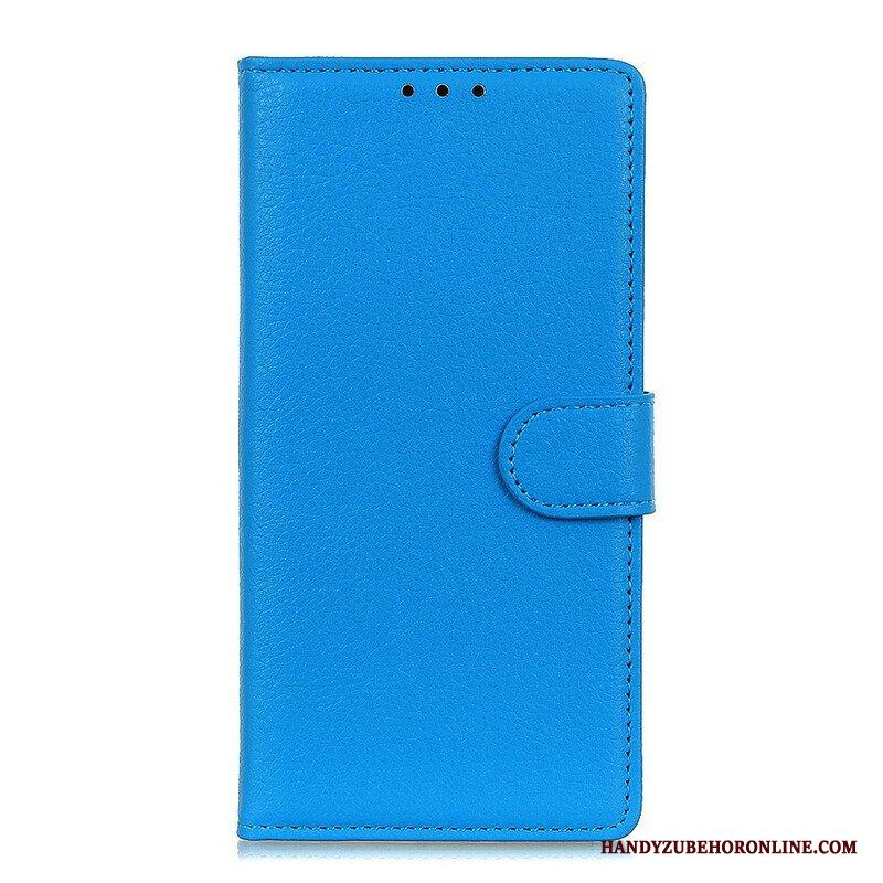 Fodral Samsung Galaxy M12 / A12 Traditionellt Litchi