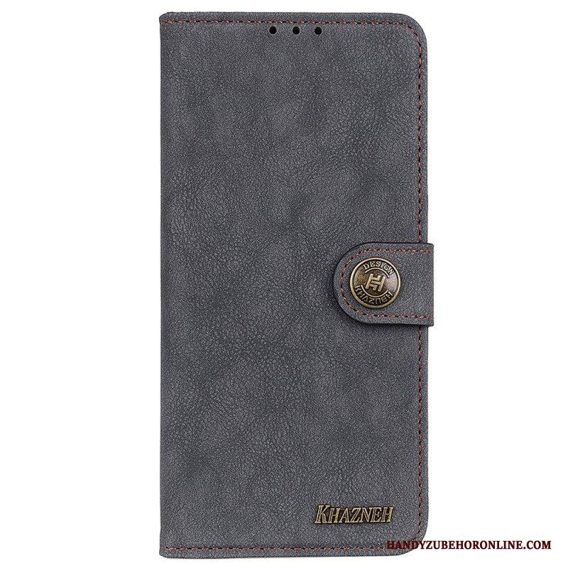 Fodral Samsung Galaxy M13 Khazneh Split Läder