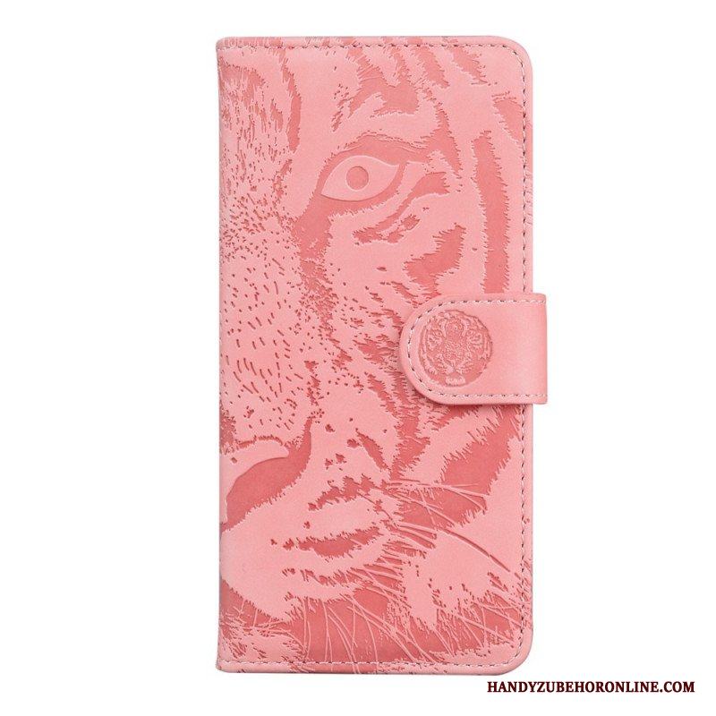 Fodral Samsung Galaxy M32 Tiger Face Print