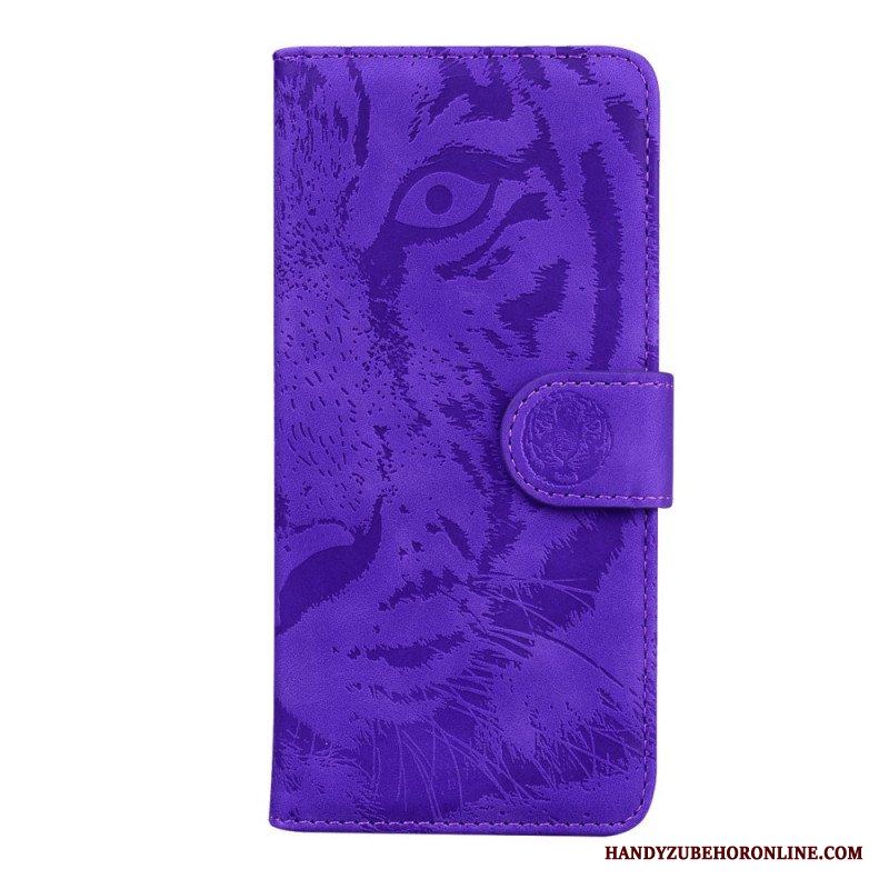 Fodral Samsung Galaxy M32 Tiger Face Print