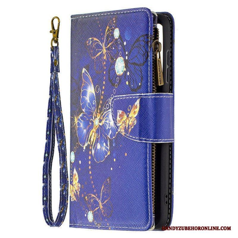 Fodral Samsung Galaxy S21 FE Butterflies Butterflies Zip Pouch