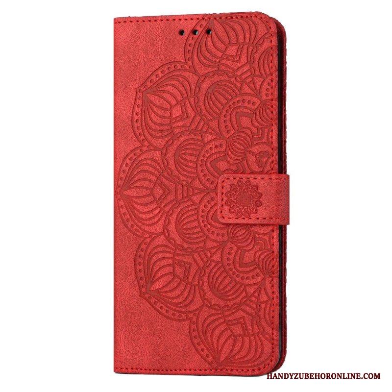 Fodral Samsung Galaxy S23 5G Med Kedjar Strappy Mandala