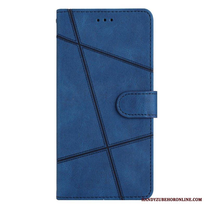 Fodral Samsung Galaxy S23 Ultra 5G Med Kedjar Lanyard Linjer