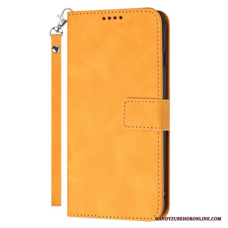 Fodral Samsung Galaxy S23 Ultra 5G Med Kedjar Vintage Strappy
