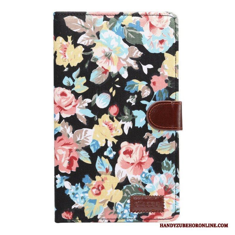 Fodral Samsung Galaxy Tab A7 Lite Liberty Blommor