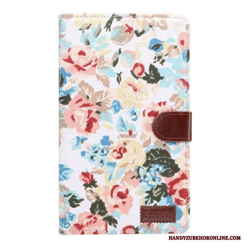 Fodral Samsung Galaxy Tab A7 Lite Liberty Blommor