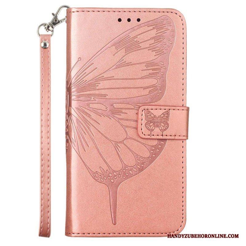 Fodral Sony Xperia 5 IV Med Kedjar Barock Strappy Butterfly