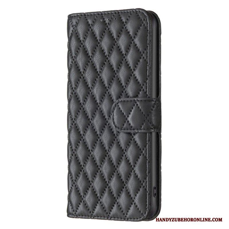 Fodral Xiaomi 12 Lite Quiltad Stil Binfen Färg