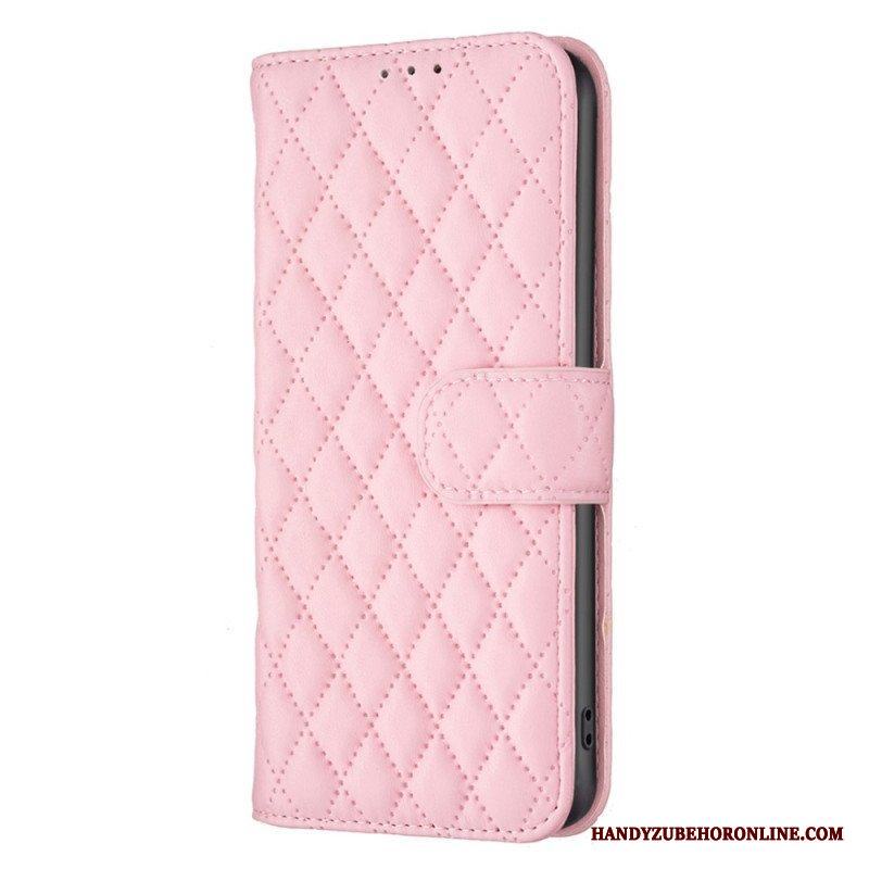 Fodral Xiaomi 12 Lite Quiltad Stil Binfen Färg