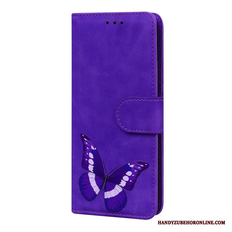 Fodral Xiaomi 12 Pro Skin-touch Butterfly