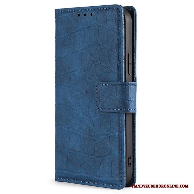 Fodral Xiaomi 12T / 12T Pro Skin-touch Crocodile