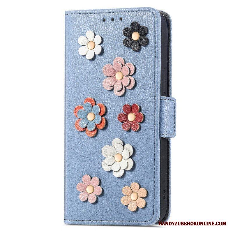 Fodral Xiaomi 13 Dekorativa Blommor