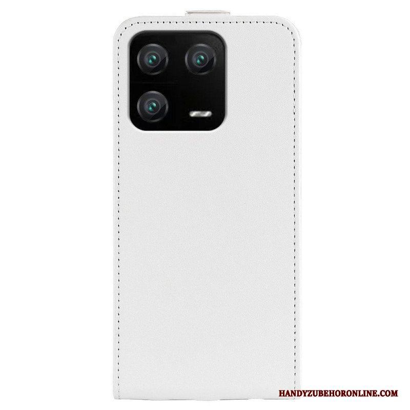 Fodral Xiaomi 13 Pro Folio-fodral Vertikal Flik Lädereffekt
