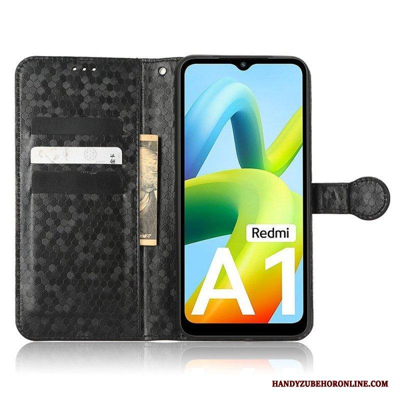 Fodral Xiaomi Redmi A1 Med Kedjar 3d-mönster Strappy