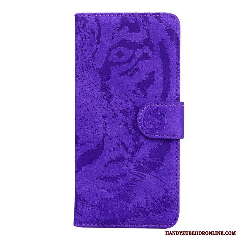 Fodral Xiaomi Redmi Note 10 5G Tiger Face Print