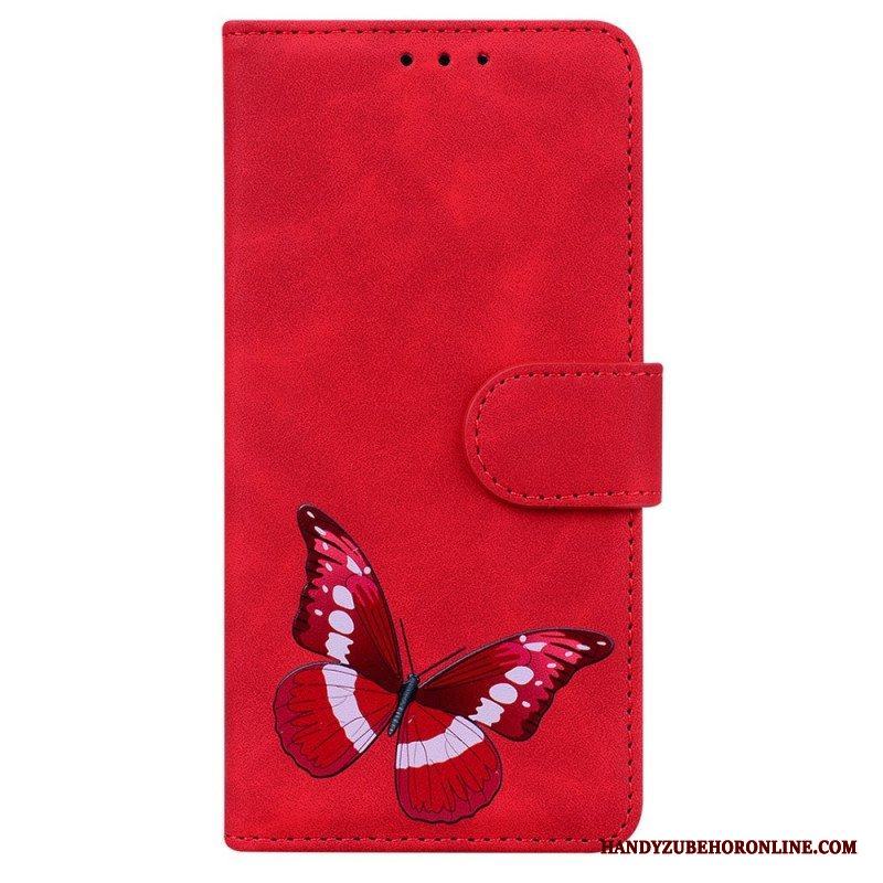 Fodral Xiaomi Redmi Note 10 Pro Skin-touch Butterfly