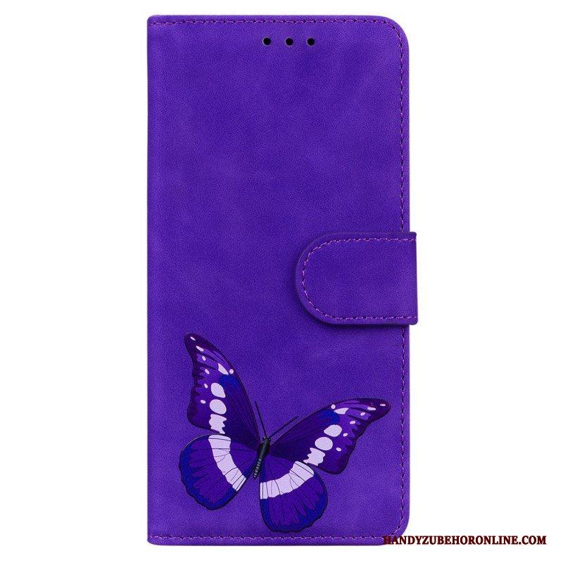 Fodral Xiaomi Redmi Note 10 Pro Skin-touch Butterfly