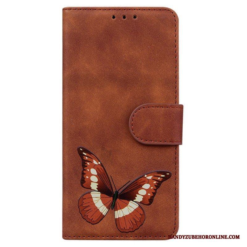 Fodral Xiaomi Redmi Note 10 Pro Skin-touch Butterfly