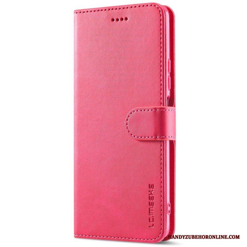 Fodral Xiaomi Redmi Note 11 / 11S Lc.imeeke Lädereffekt
