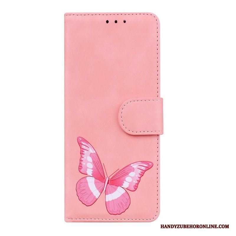 Fodral Xiaomi Redmi Note 11 Pro / 11 Pro 5G Skin-touch Butterfly