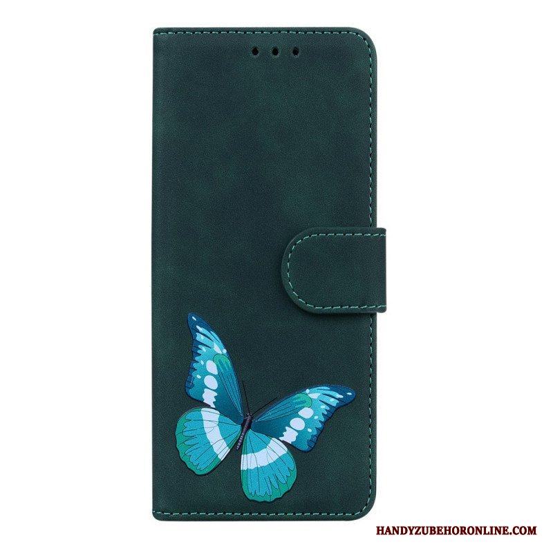 Fodral Xiaomi Redmi Note 11 Pro / 11 Pro 5G Skin-touch Butterfly