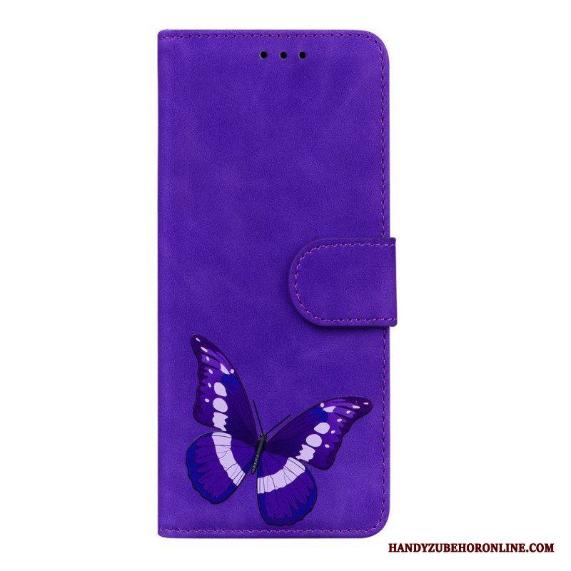 Fodral Xiaomi Redmi Note 11 Pro / 11 Pro 5G Skin-touch Butterfly