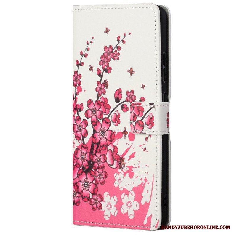 Fodral Xiaomi Redmi Note 11 Pro / 11 Pro 5G Tropiska Blommor