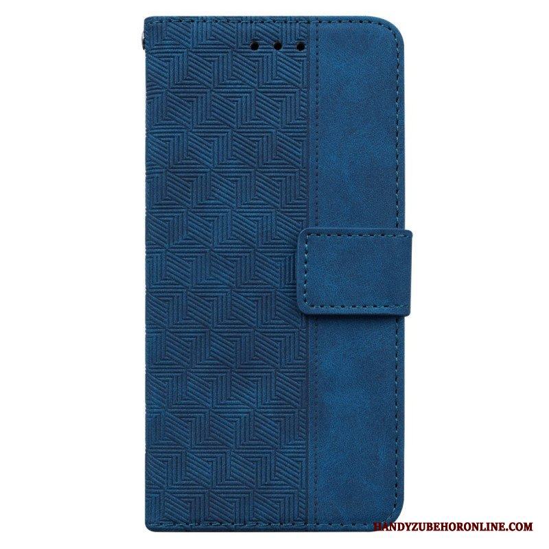 Fodral Xiaomi Redmi Note 12 5G Med Kedjar Strappy Mönster