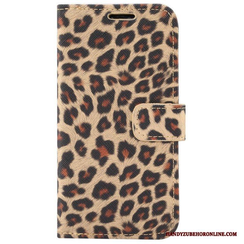 Fodral iPhone 14 Leopard