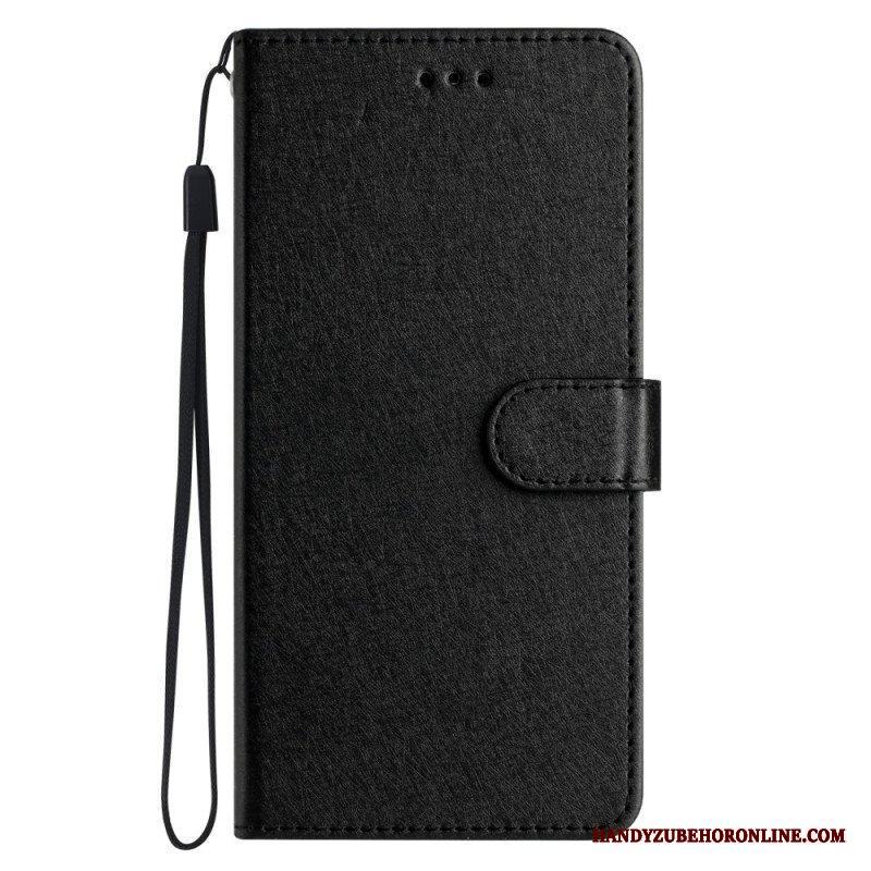 Fodral iPhone 15 Plus Med Kedjar Pastell Med Rem
