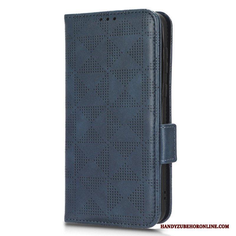 Folio-fodral Huawei P60 Pro Trianglar Med Rem