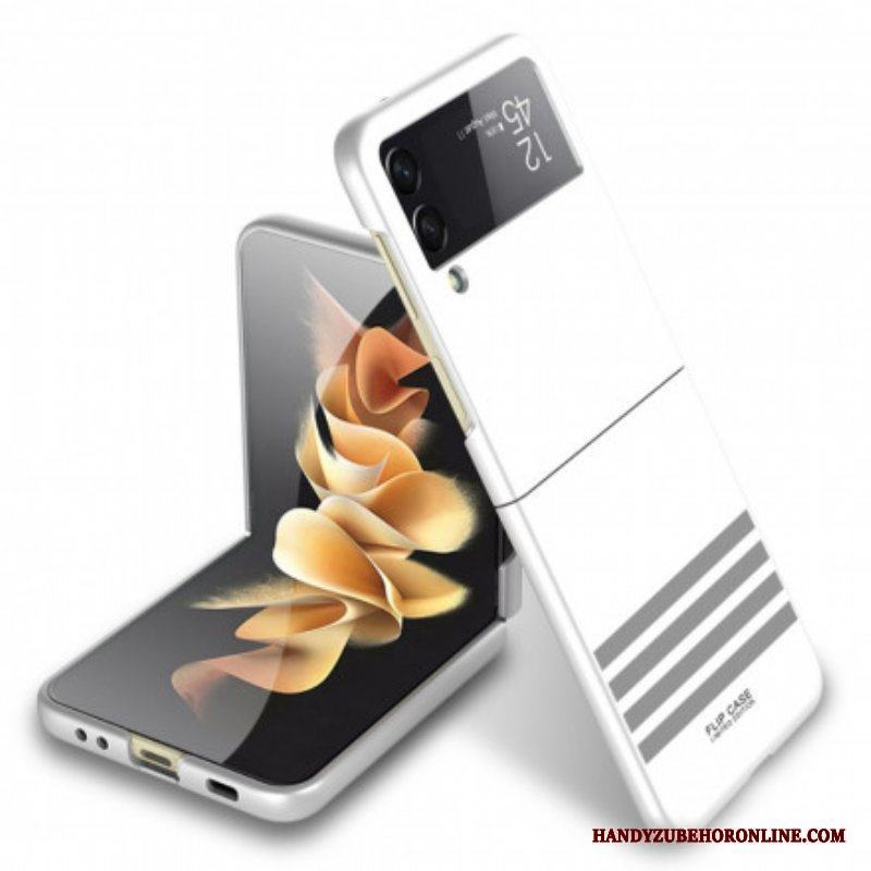 Folio-fodral Mobilskal Samsung Galaxy Z Flip 3 5G Läderfodral Gkk Barer