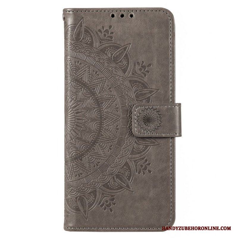 Folio-fodral Moto G73 5G Sol Mandala