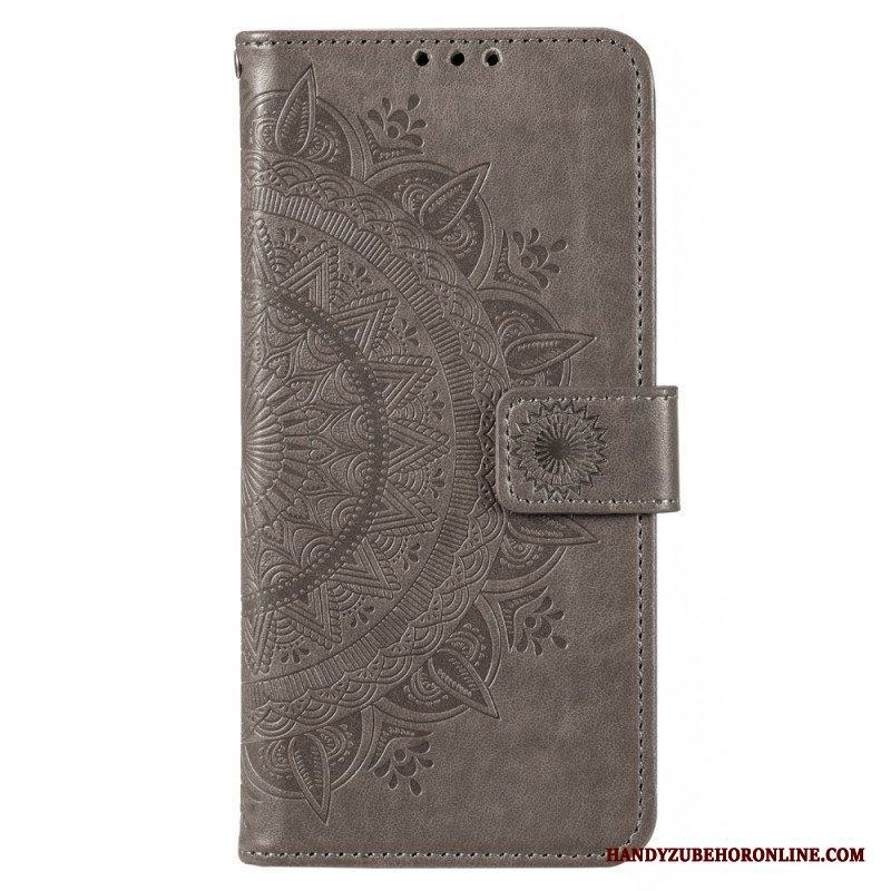 Folio-fodral Moto G73 5G Sol Mandala