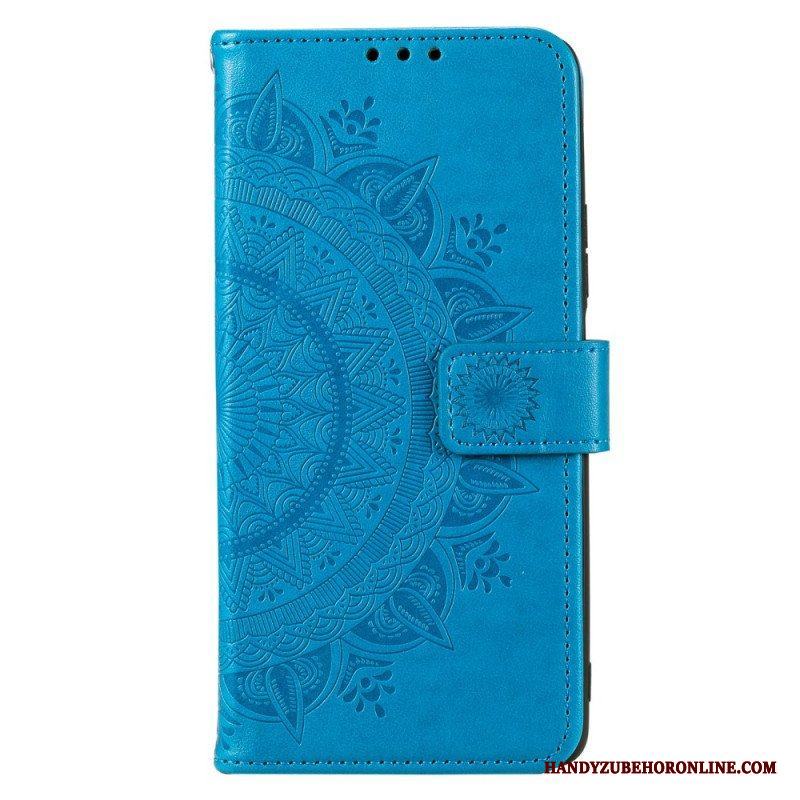 Folio-fodral Moto G73 5G Sol Mandala