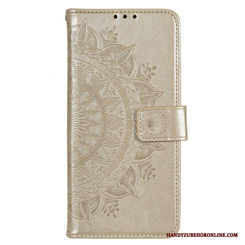 Folio-fodral Moto G73 5G Sol Mandala