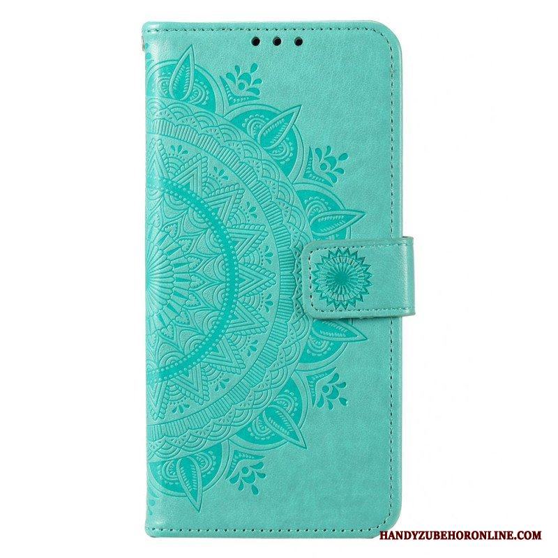 Folio-fodral Moto G73 5G Sol Mandala