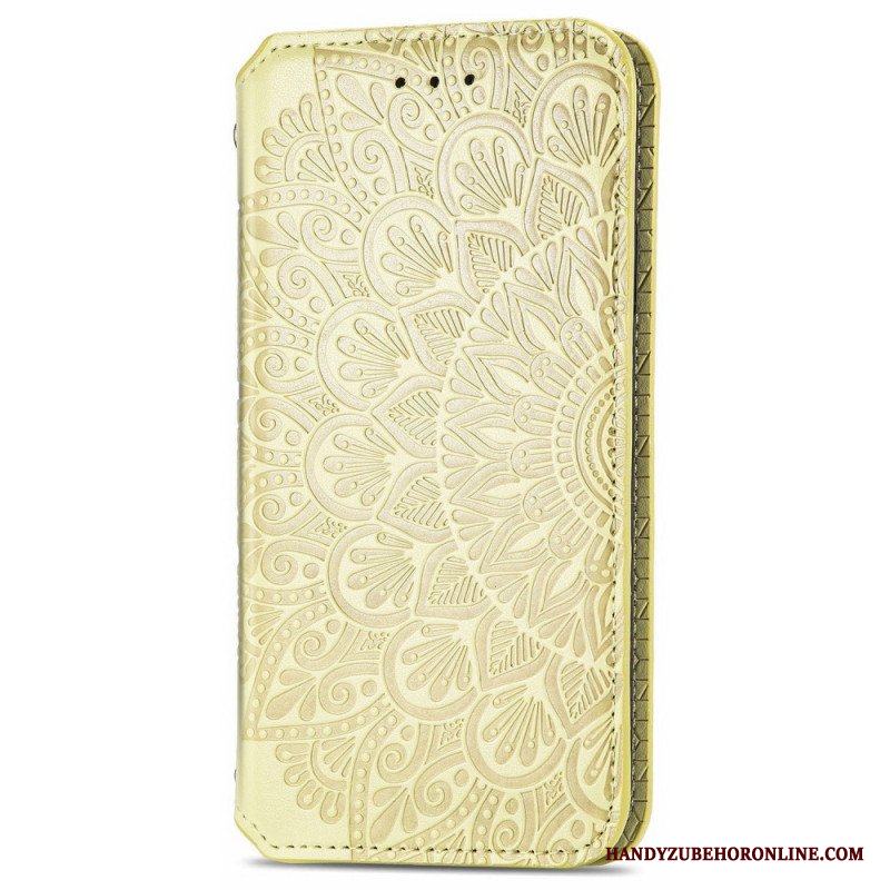 Folio-fodral Samsung Galaxy A13 5G / A04s Läderfodral Mandala