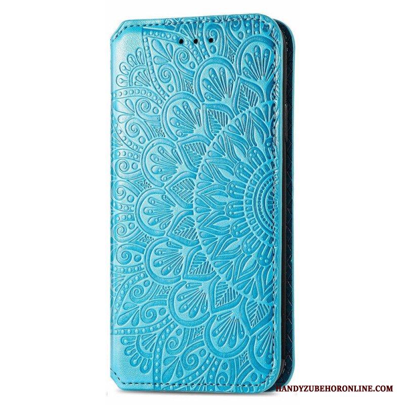 Folio-fodral Samsung Galaxy A13 5G / A04s Läderfodral Mandala