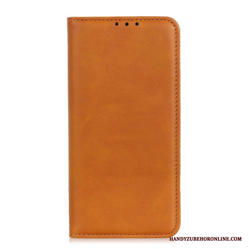 Folio-fodral Samsung Galaxy A13 5G / A04s Läderfodral Split Läder