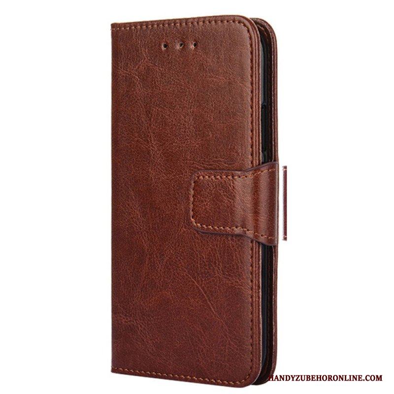 Folio-fodral Samsung Galaxy A13 Vintage Läderstil