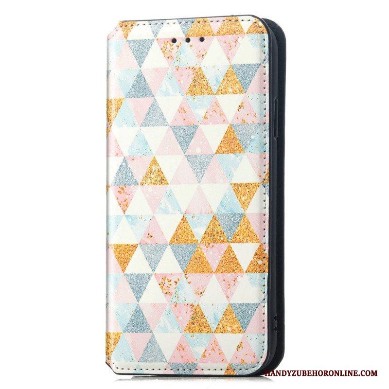 Folio-fodral Samsung Galaxy A14 / A14 5G Läderfodral Caseneo Rfid-design