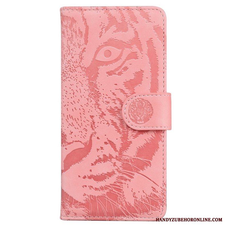 Folio-fodral Samsung Galaxy A53 5G Tigers Fotavtryck