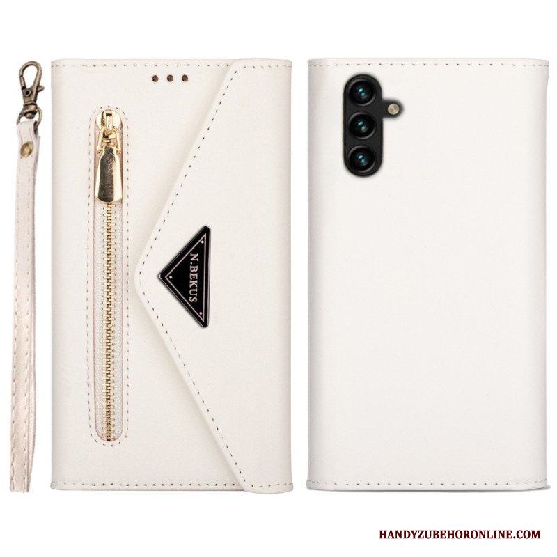 Folio-fodral Samsung Galaxy A54 5G N.bekus Rem Och Axelrem