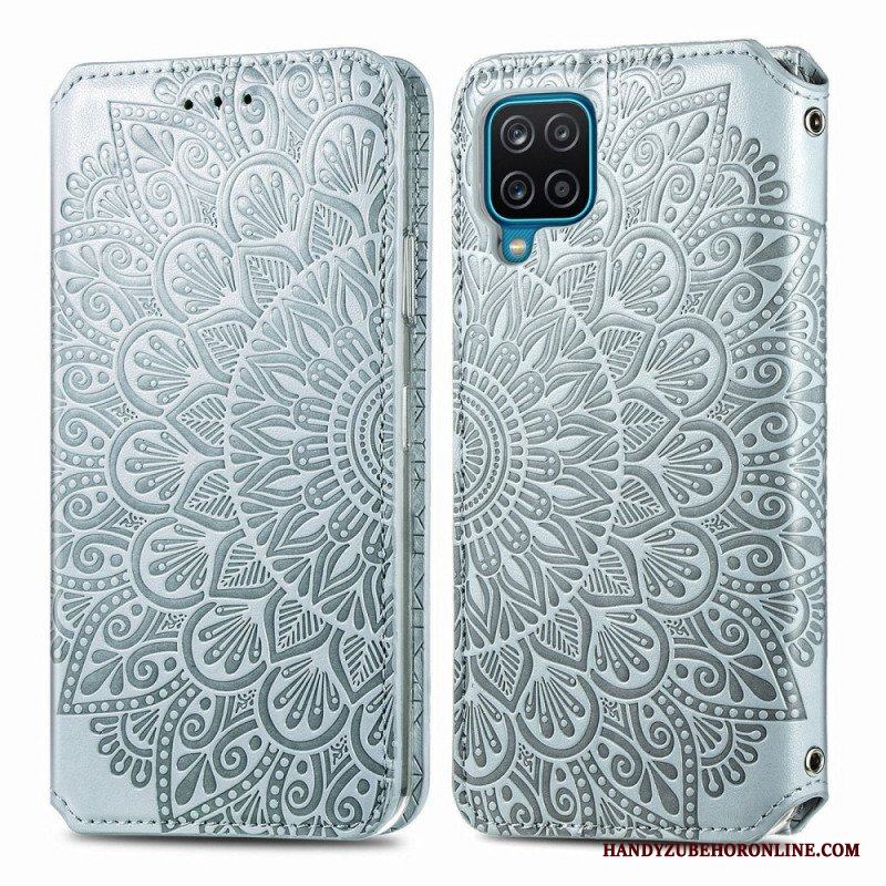 Folio-fodral Samsung Galaxy M12 / A12 Läderfodral Mandala