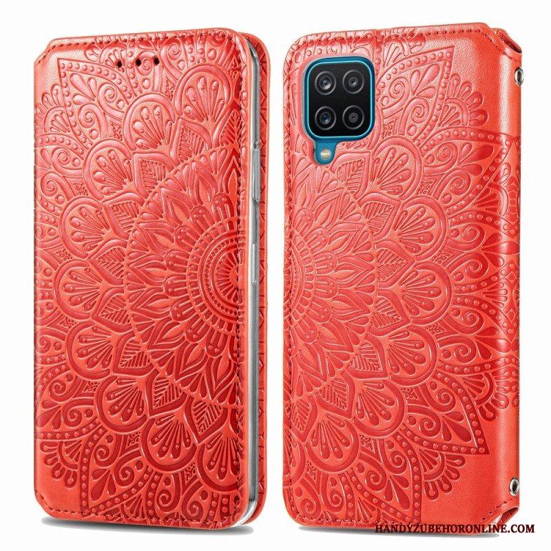 Folio-fodral Samsung Galaxy M12 / A12 Läderfodral Mandala