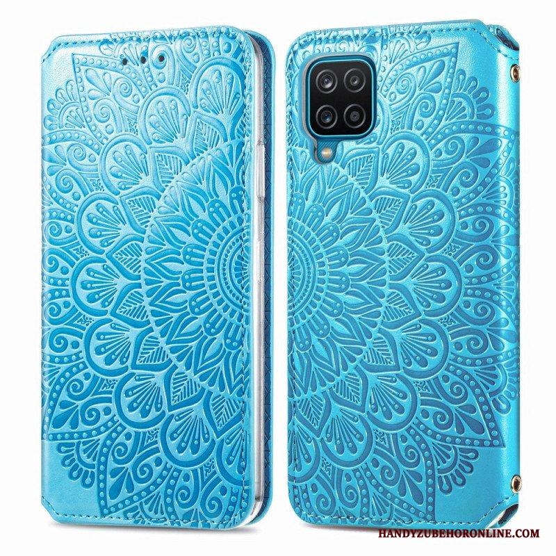 Folio-fodral Samsung Galaxy M12 / A12 Läderfodral Mandala