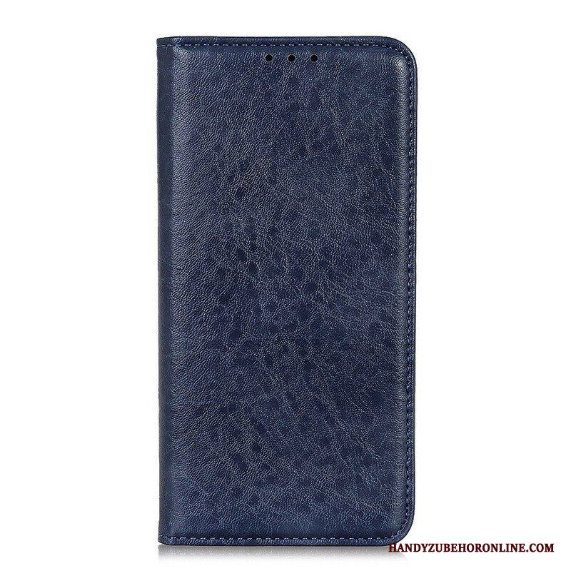 Folio-fodral Samsung Galaxy M12 / A12 Läderfodral Split Läderstil