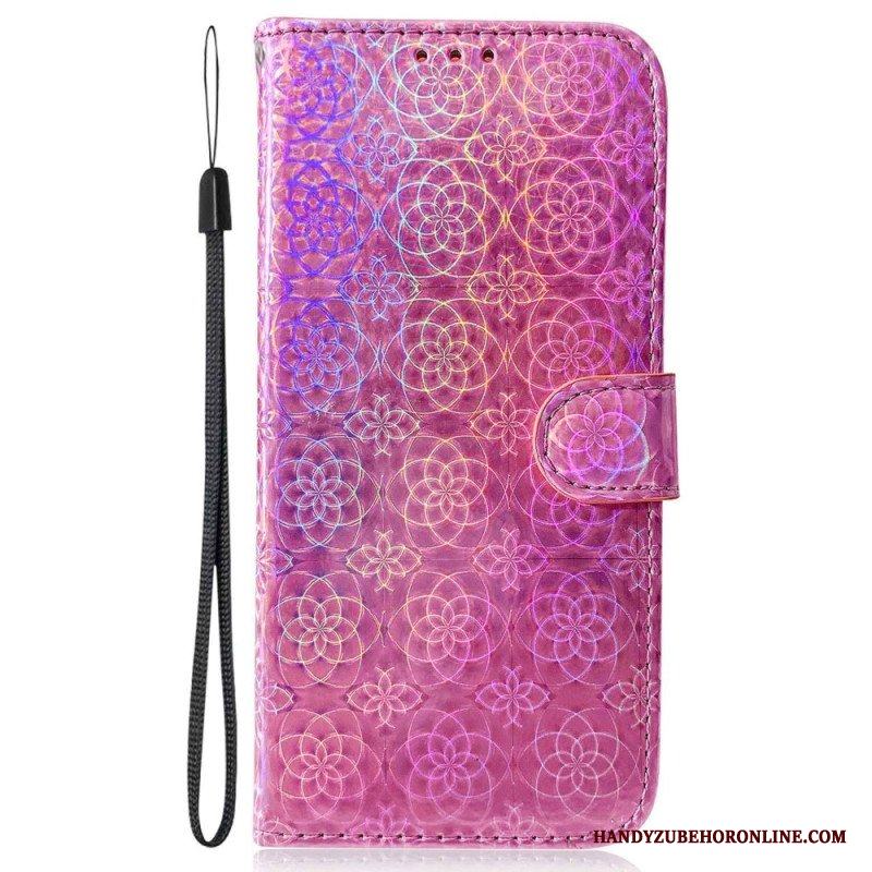 Folio-fodral Samsung Galaxy M13 Disco-stil